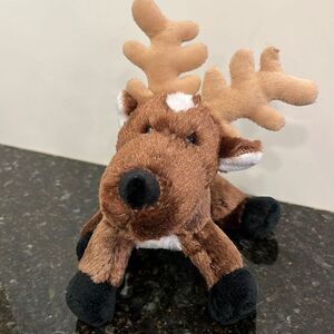 Webkinz Ganz Moose Reindeer Vintage Adopt A Pet Plush Stuffed Animal Christmas